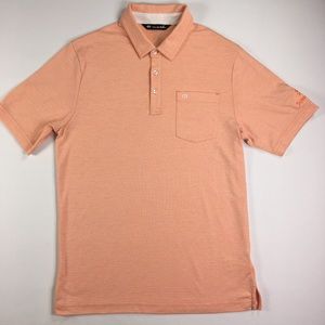 Travis Mathew Mens Short Sleeve Polo Shirt Sz S